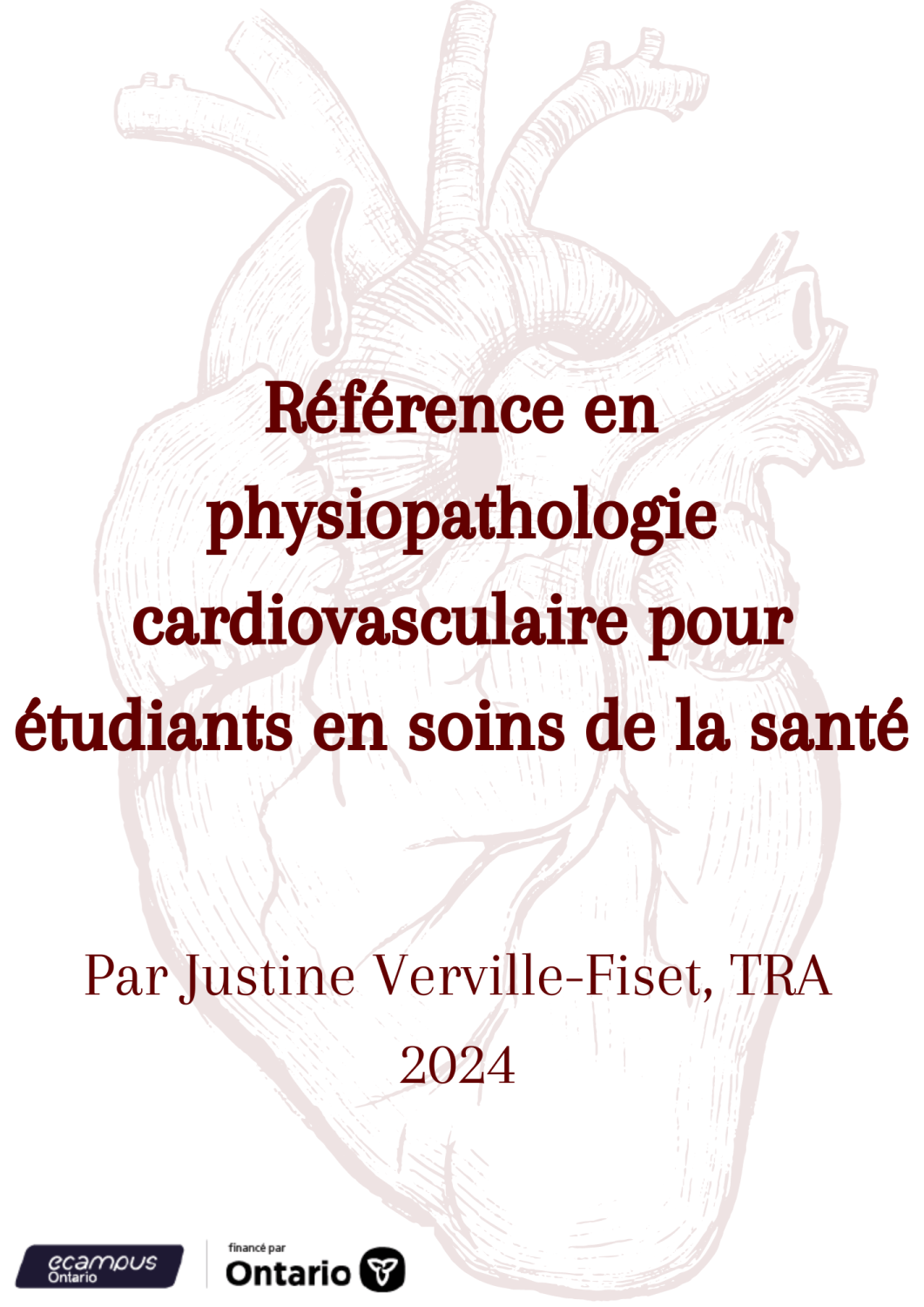 Page couverture de Référence physiopathologie cardiovasculaire