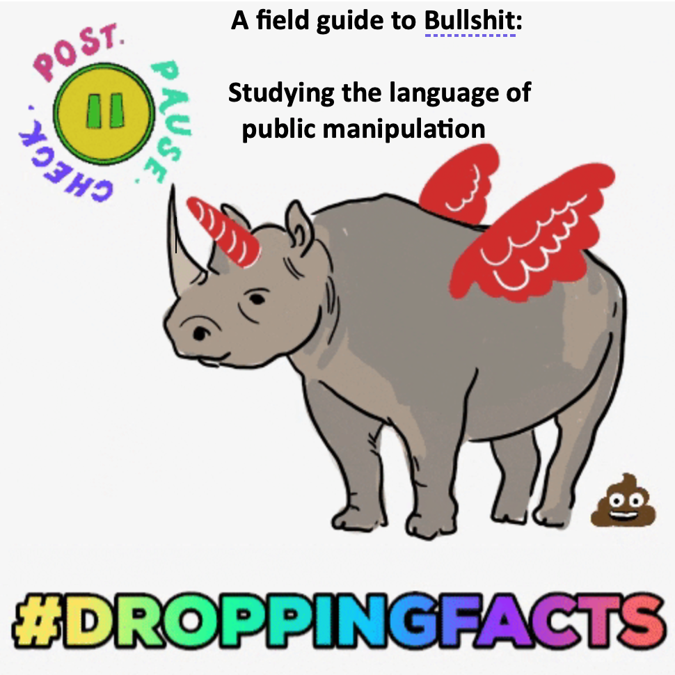 Cover image for A field guide to Bullshit (Studying the language of public manipulation)