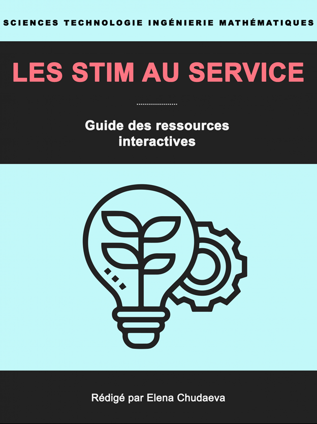 Page couverture de LES STIM AU SERVICE DE L’ENSEIGNEMENT : GUIDE DES RESSOURCES INTERACTIVES