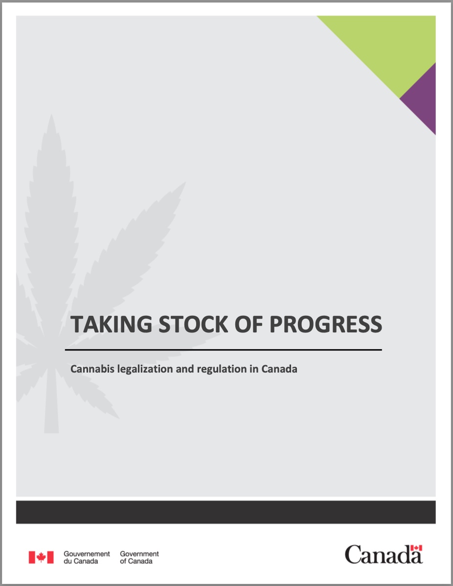 Cover from the Taking Stock of Progress Report