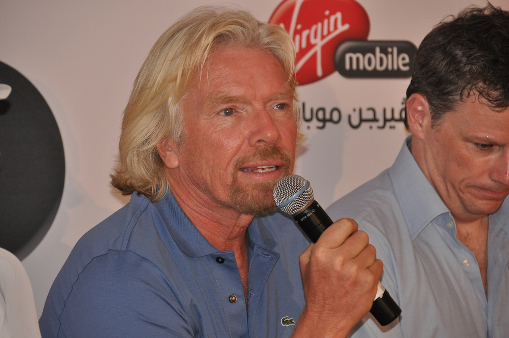 Photograph of Richard Branson