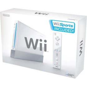A Nintendo Wii console in box