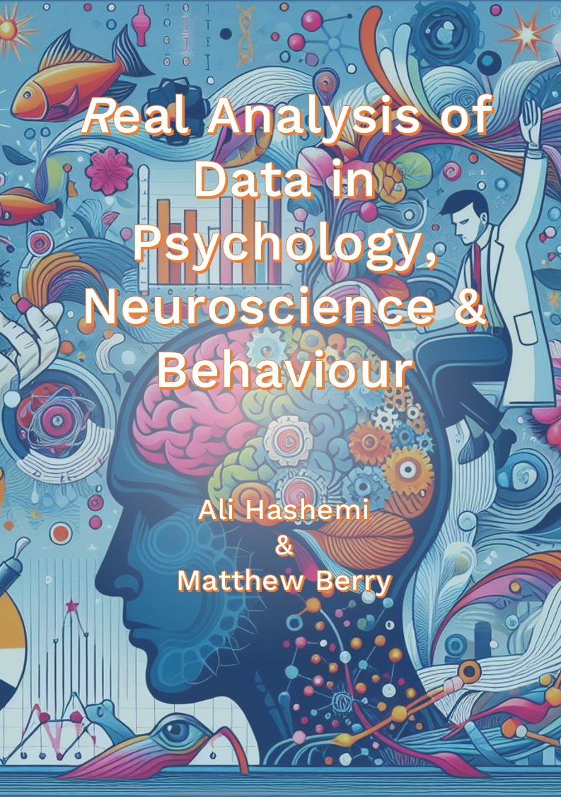 Cover image for Real Analysis of Data in Psychology, Neuroscience & Behaviour