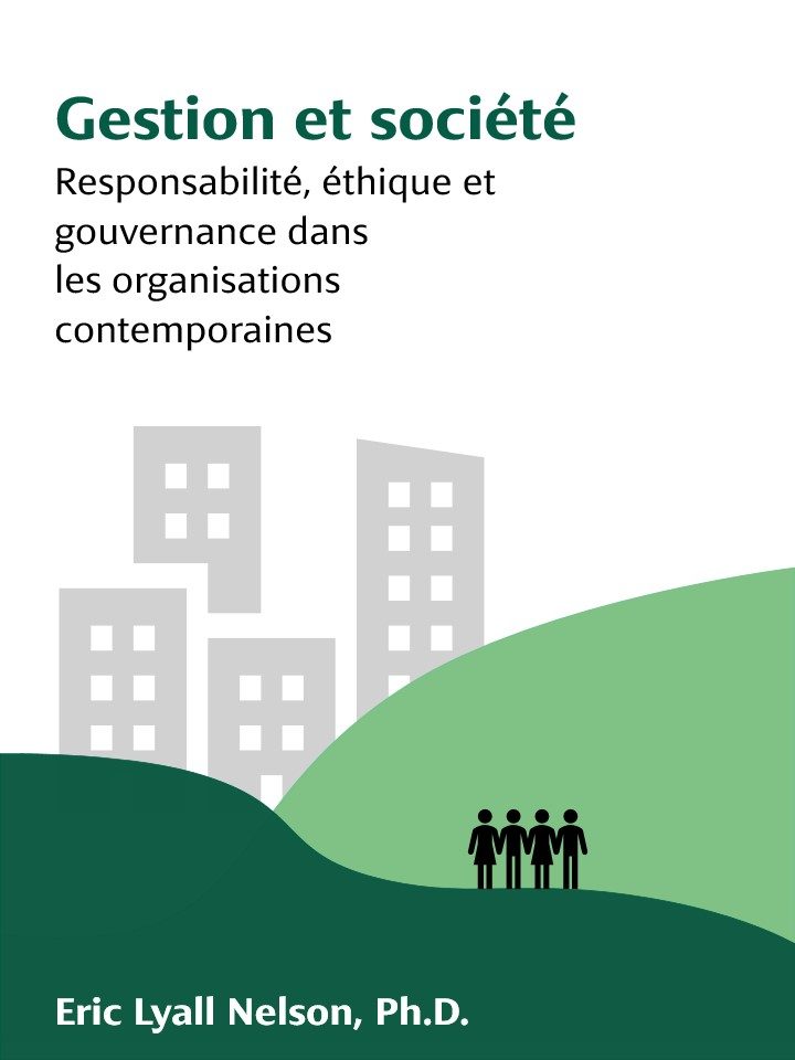 Page couverture de Gestion et société : responsabilité, éthique et gouvernance dans les organisations contemporaines