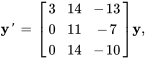 bb&quot;y&quot;&#039;=[(3,14,-13),(0,11,-7),(0,14,-10) ]bb&quot;y&quot;,