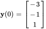 bb&quot;y&quot;(0)=[(-3),(-1),(1)]