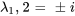 lambda_1,2=+-i