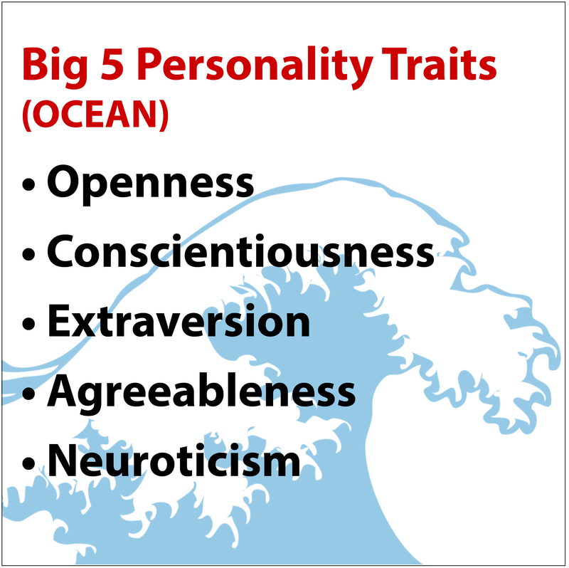 big five personality traits