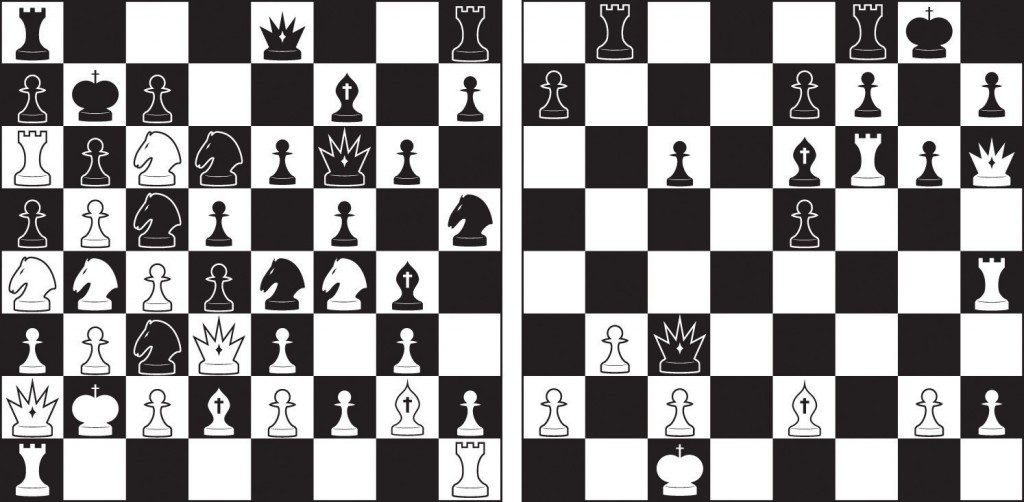 graphic of a chess board