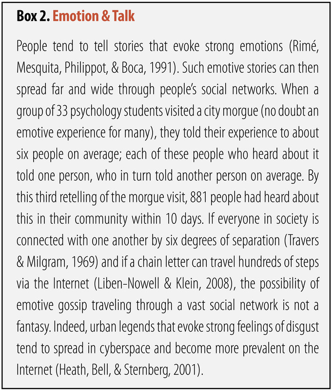 image of text about "emotion and talk"