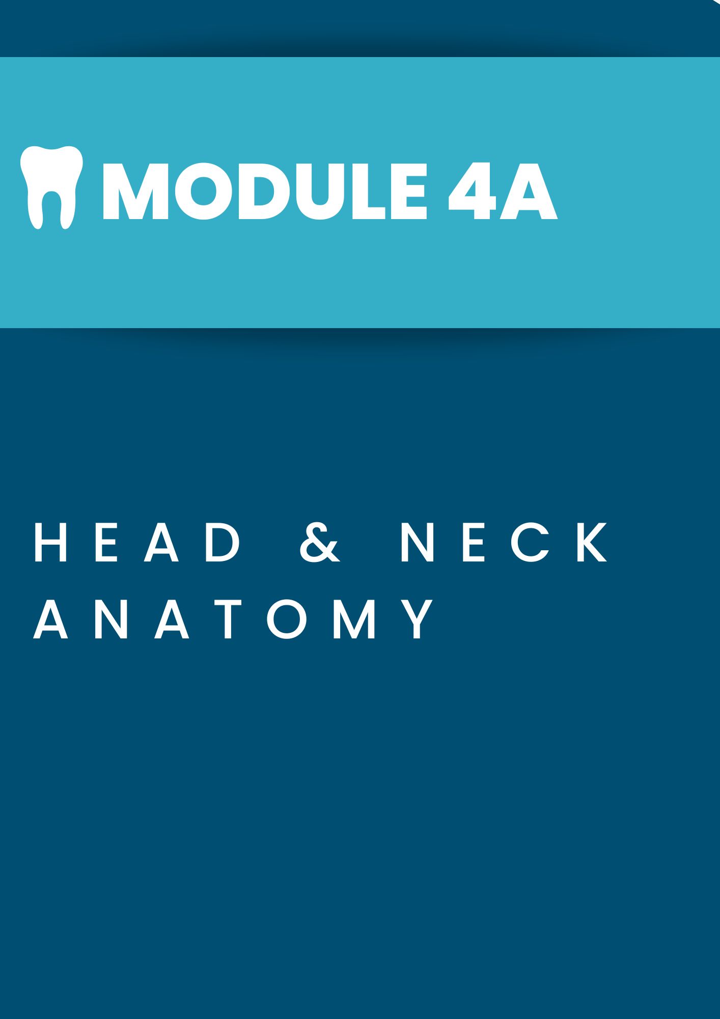 Module 4A: Head & Neck Anatomy Title Page