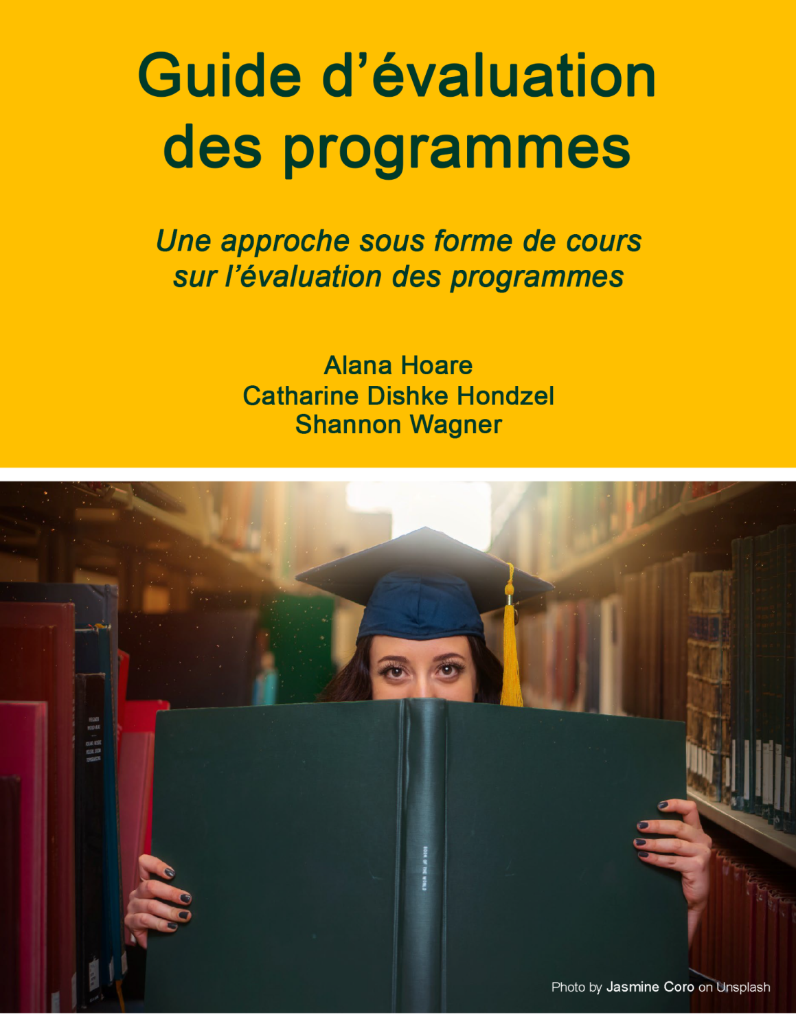 Page couverture de Guide d’évaluation des programmes