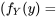 \left(f_{Y}(y)=\right.