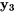 \mathbf{y_3}