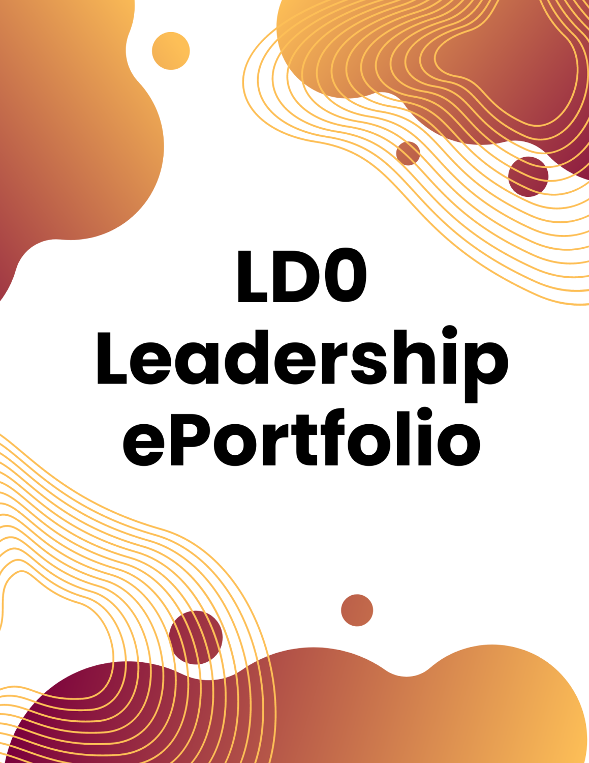 Cover image for LD0 Leadership Portfolio