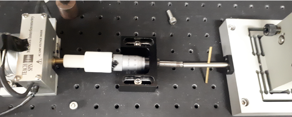 motor and differential micrometer