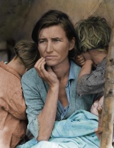 Family homeless on street