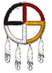 drawing of a medicine wheel