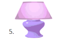 5. Pink and Purple Lamp