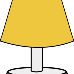 Yellow lamp