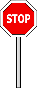 stop sign clip art