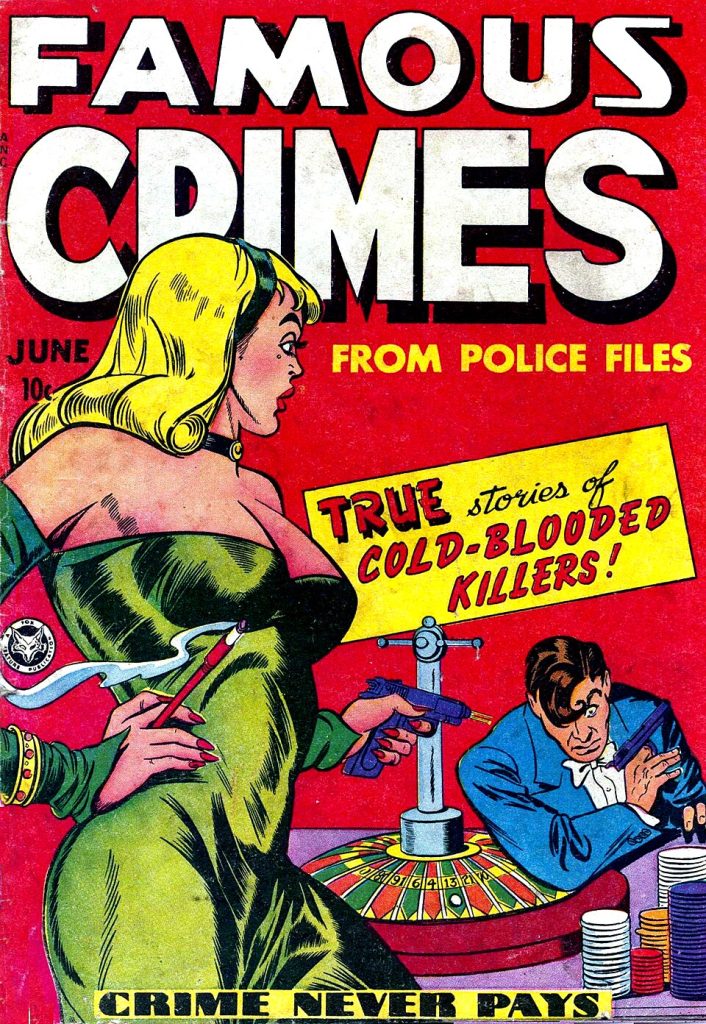 Cover scan of a Famous Crimes 1, 1948