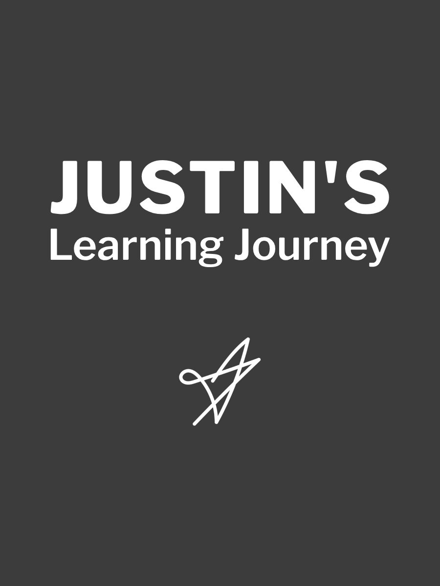 Cover image for Justin's Learning Journey