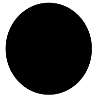 Colour swatch of black.