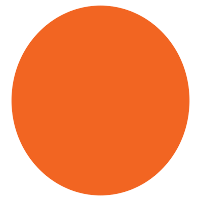Colour swatch of orange.