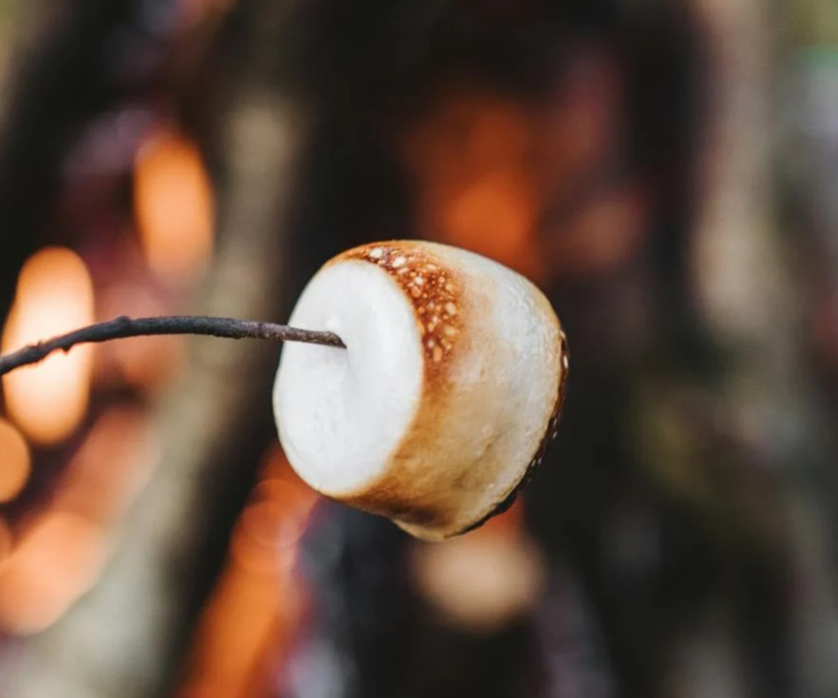 A roasted marshmallow.