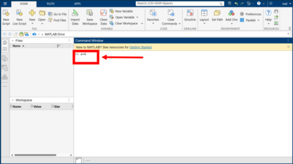 How to assign and create variables – Tech Tangerine Guide – Matlab