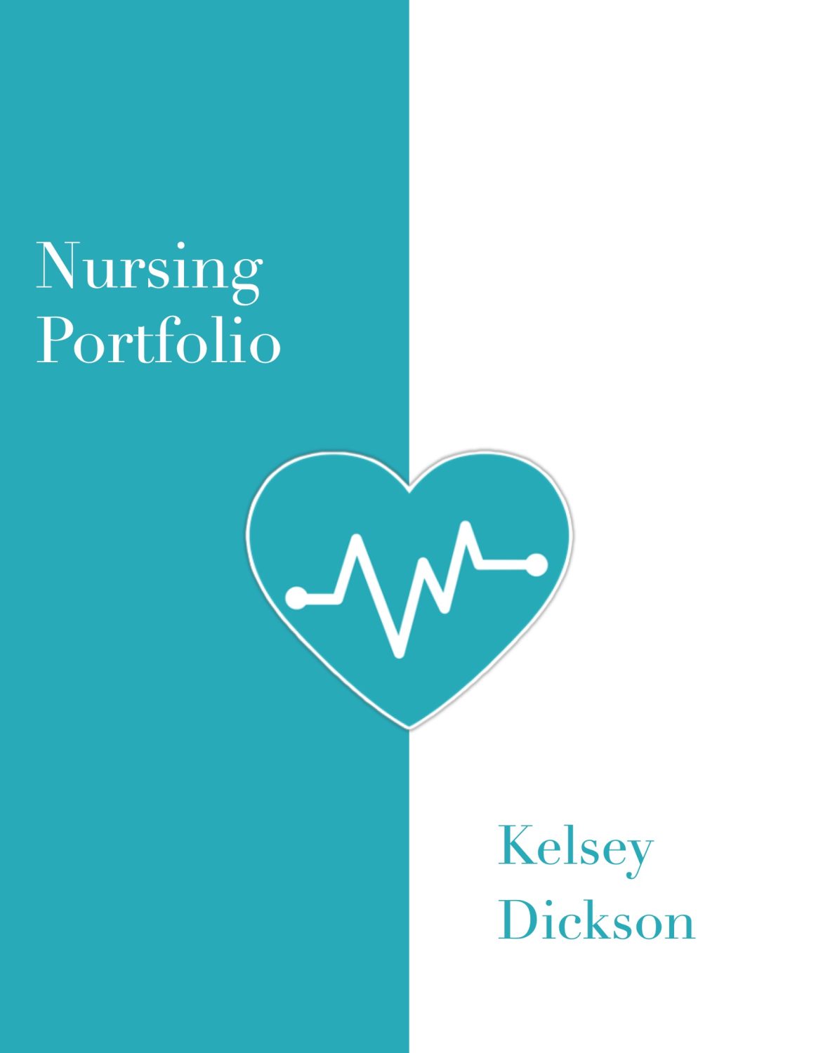 Cover image for Kelsey's Nursing Portfolio Trent