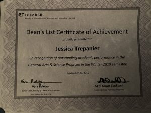 This was awarded to me after a complicated few years of life and gave me the confidence to pursue my goals in nursing.