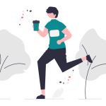 Illustration of a Jogger