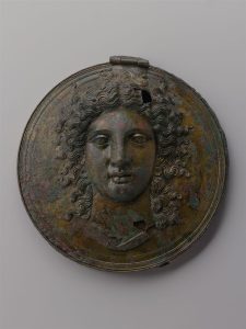 Bronze box mirror