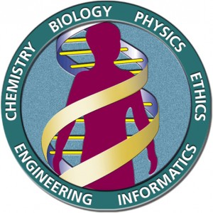 Logo for the Human Genome Project.
