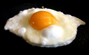Fried egg.