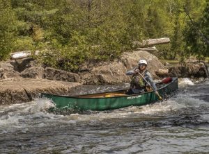Kari canoing