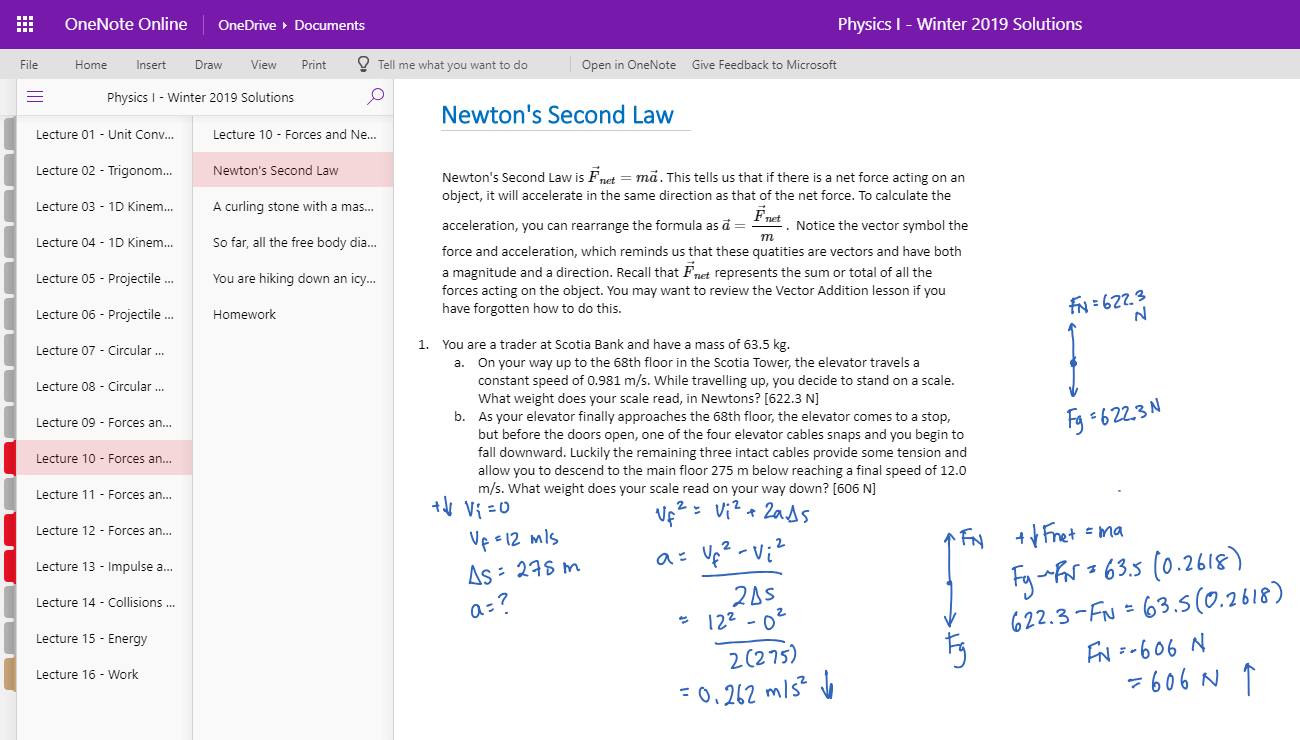 onenote online viewer