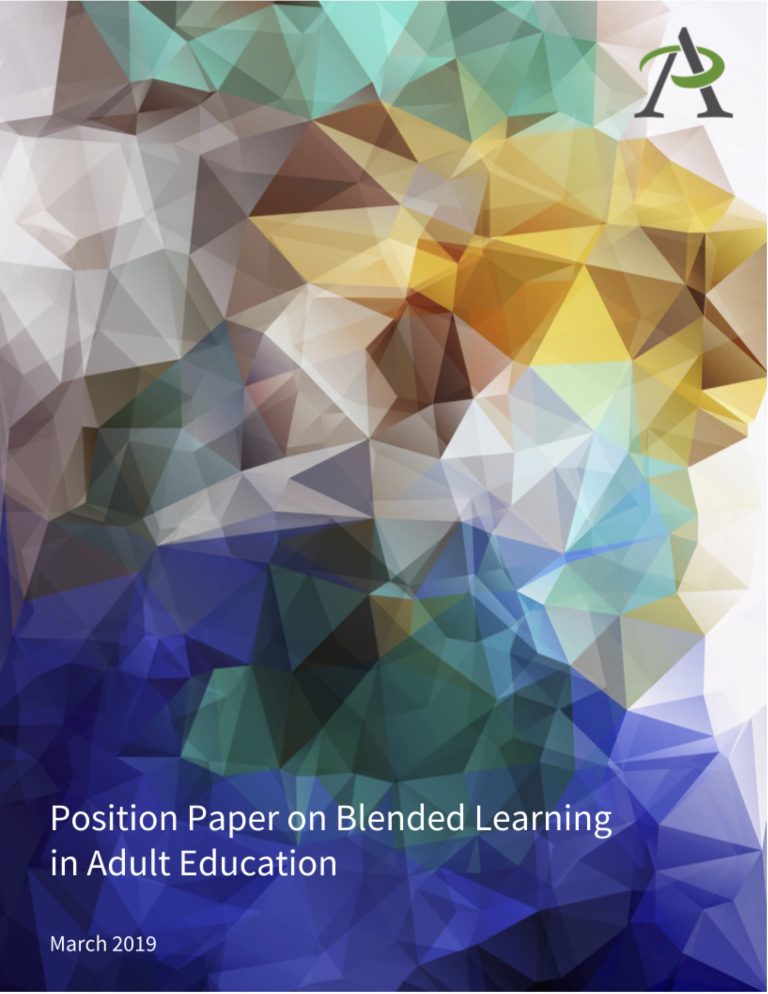 Introduction Position Paper On Blended Learning In Adult Education