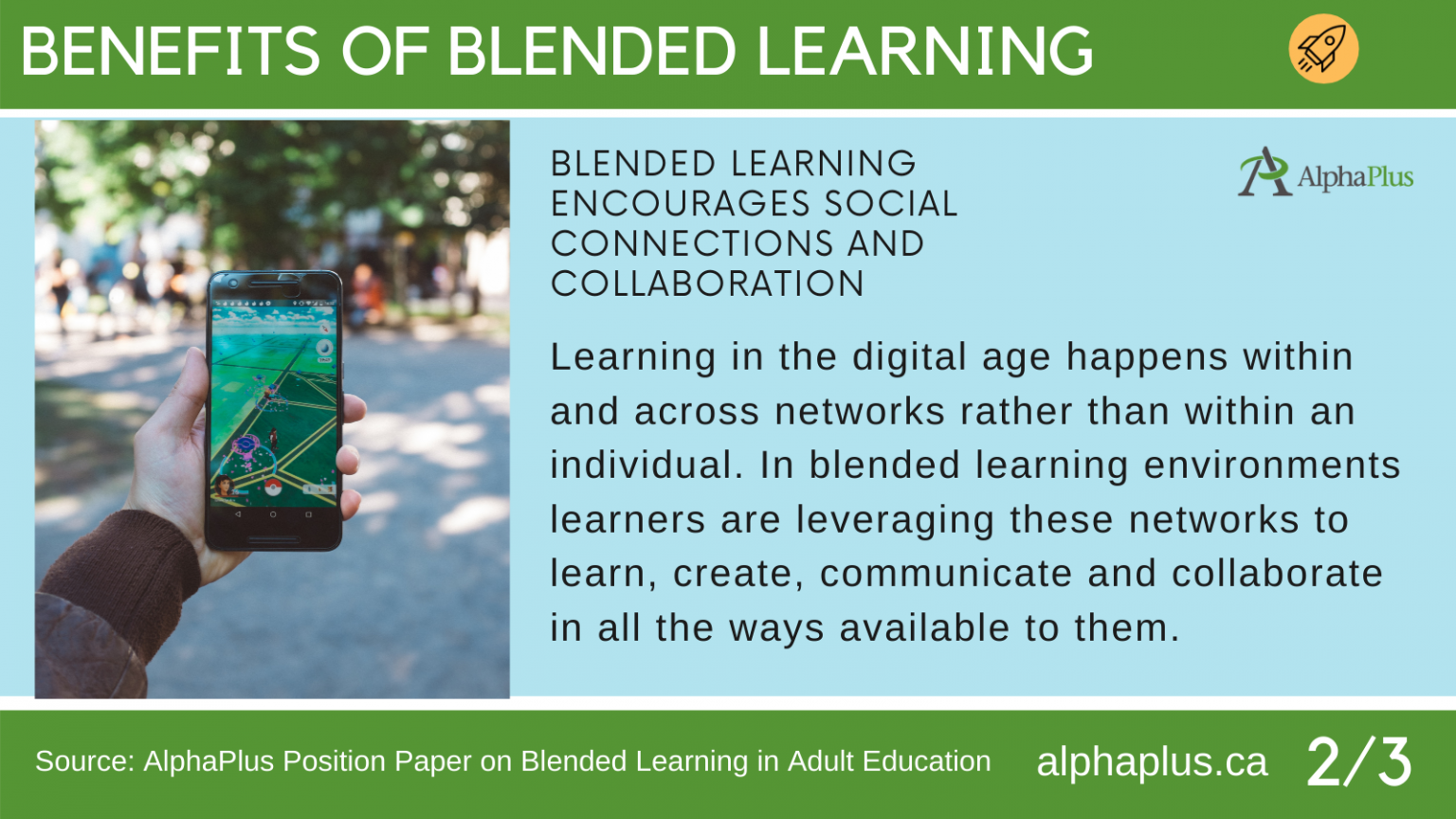 Graphics Benefits Position Paper On Blended Learning In Adult Education