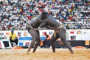 lutteurs sénégalais