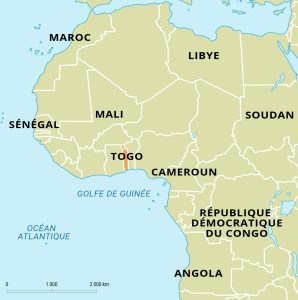 Carte de Togo