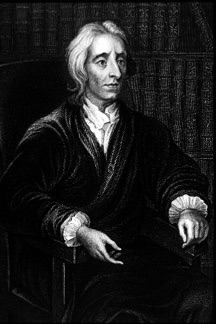 drawing of Sir John Locke