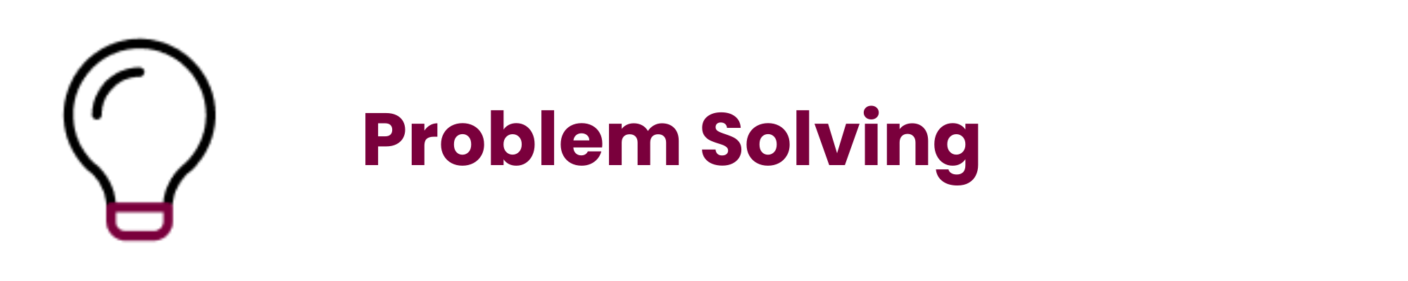 Problem solving