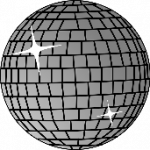 a disco ball