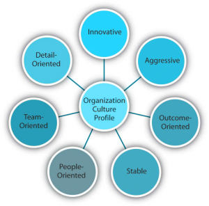 Innovative, aggressive, outcome oriented, stable, people oriented, team oriented and detail oriented.