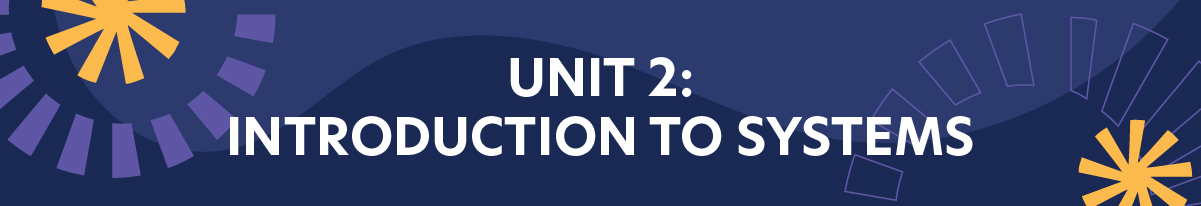 Unit 2: Introduction to Systems