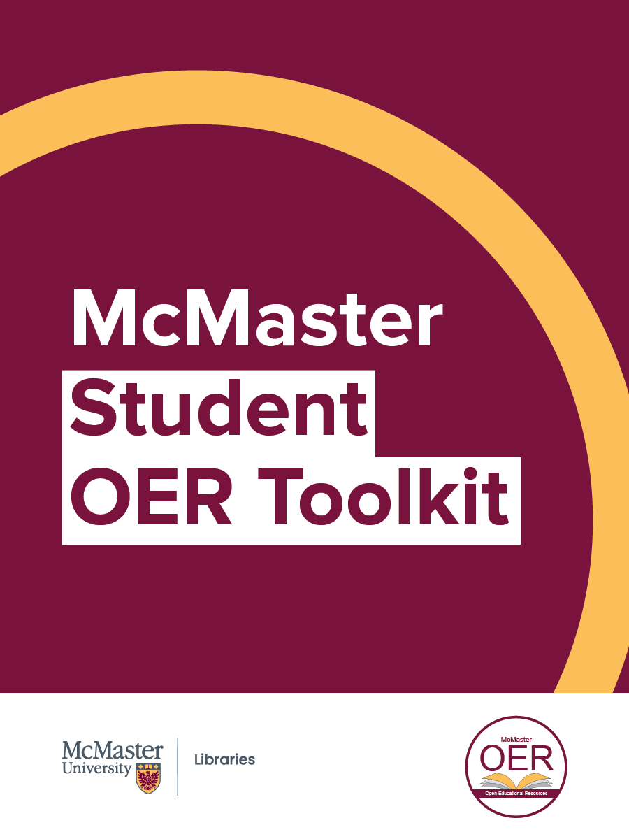 Cover image for McMaster OER Student Toolkit
