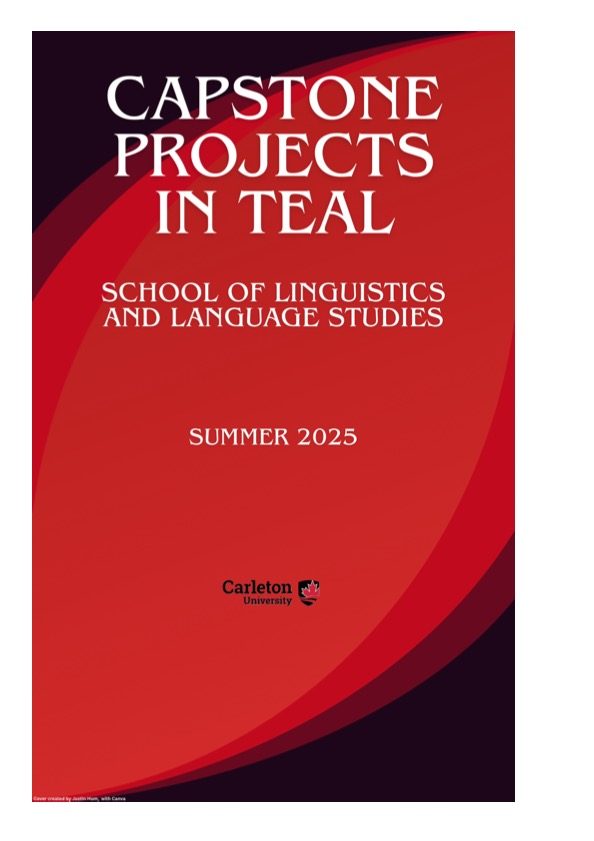 Cover image for Capstone Projects in TEAL